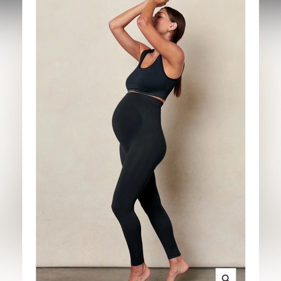 BLANQI Pants - BLANQI Black Maternity Leggings